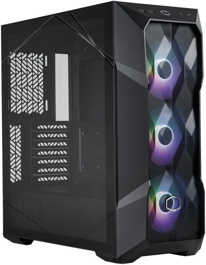COOLER MASTER MASTERBOX TD500 MESH V2 (BLACK) ARGB Mid Tower Gaming Case COOLER MASTER MASTERBOX TD500 MESH V2 (BLACK) ARGB Mid Tower Gaming Case